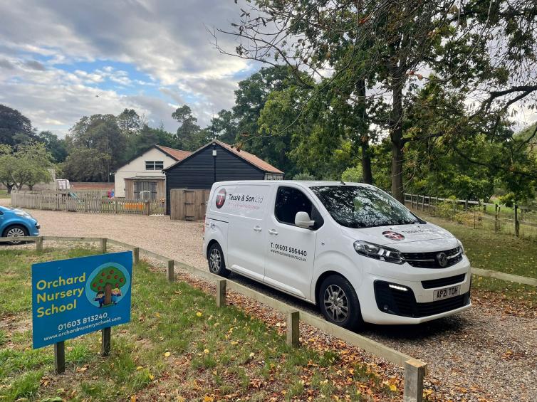 Commercial office electrical installation supported by Tassie and Son